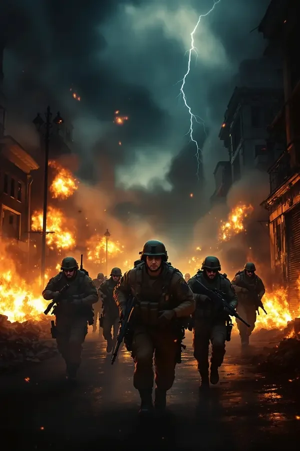 铁血战队（Ironblood Squad）电影海报