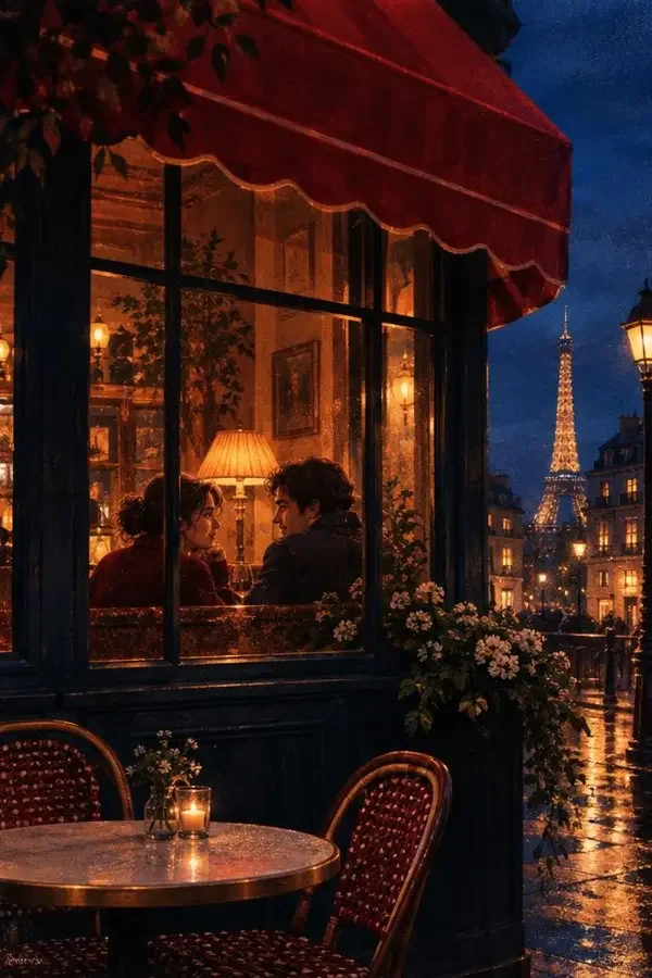 咖啡馆情书（Letters from the Cafe）电影海报